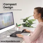 کیبورد به همراه کاربر 