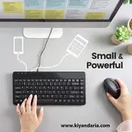 کیبورد روی میز PC
