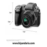 دوربین بدون آینه پاناسونیک LUMIX G7KS با قابلیت ۴K
اندازه دوربین 