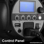 فلاش استودیویی ارتقا یافته Godox SK400II-V
کنترل پنل