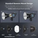 نور ثابت 200 وات ژیون Zhiyun MOLUS B200 Bi-Color
طریقه نصب