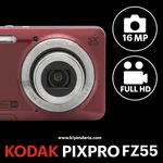 دوربین دیجیتال KODAK PIXPRO FZ55-RD با دقت 16 مگاپیکسل
مشخصات دوربین 