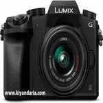 دوربین پاناسونیک لومیکس G7 با لنز قابل تعویض ۴K Ultra HD به رنگ مشکی
از نمای رو به رو 