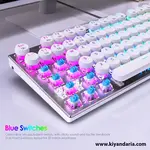 نما کلید های کیبورد جدا شده بازی مکانیکی به سبک ماشین تحریر سیمی HUO JI E-Yooso Z-88